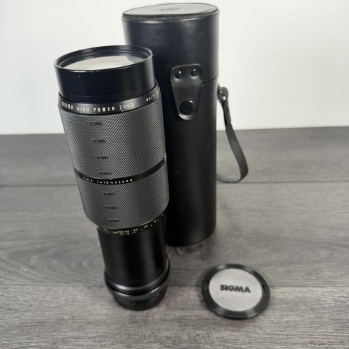 Sigma high power zoom - high,