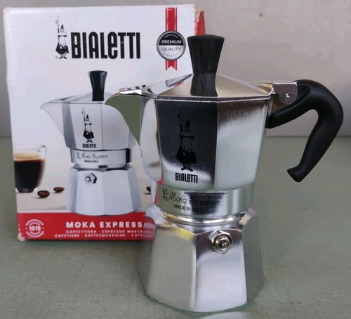 Bialetti moka express aluminum - moka,