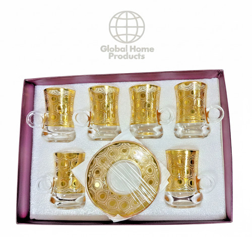 Turkish glass tea set - glass,