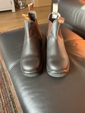 Blundstone Men's Black Steel Toecap Boots Size 9 Brand New