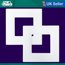 2 X SINGLE LIGHT SWITCH WHITE