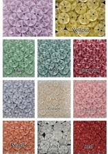 Round Baby Star Buttons 2 Holes Various Sizes & Colours 11.5mm 14mm & 16mm