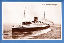 R.M.S. Ben-My-Chree at Sea, Isle of Man Steam Ship, Real Photo Postcard p1960