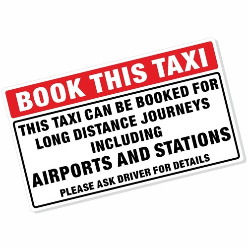 Book this taxi stickers - this,