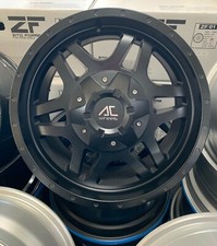 AC Savage 18"x9.0 6x139 4x4 black Alloys Wheels Ranger L200 Hi-Lux D-max Patrol 