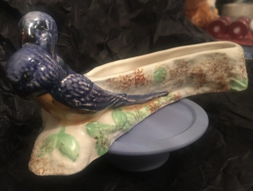 Budgies posy vase - budgies, &