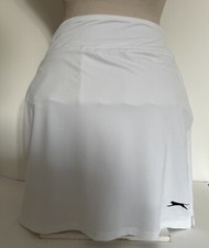 Slazenger White Female Tennis Court Skort UK 10 S EU 38 US 6 ASIA M