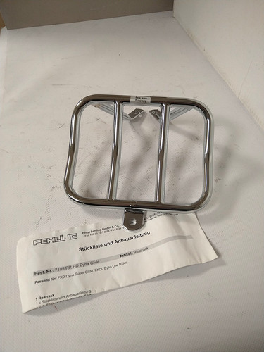 Fehling rearrack for harley - fehling,