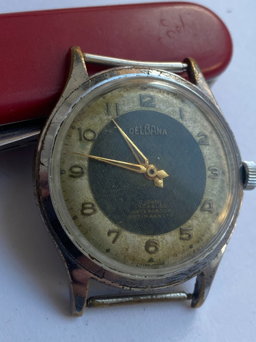 Vintage men wrist watch parts - wrist,
