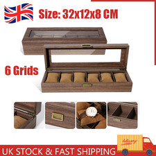 6 Grids Watch Box Wooden