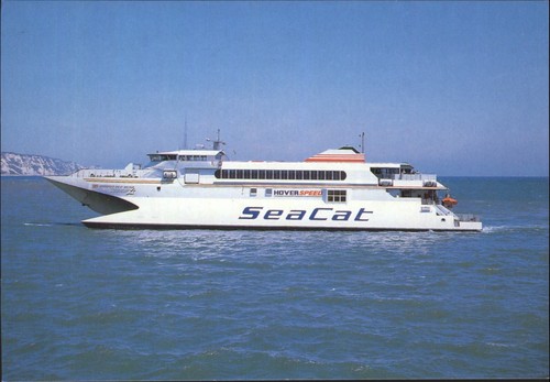 Salmon hoverspeed seacat ferry - salmon,