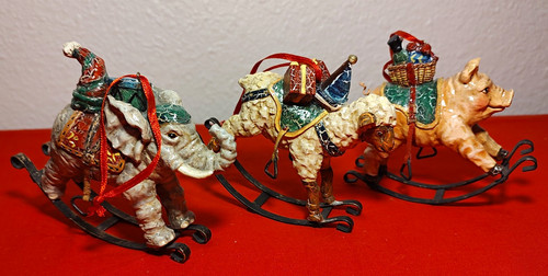 Christmas animal rocking - animal,