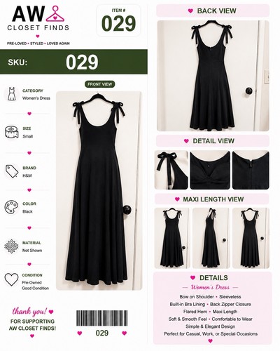 Black sleeveless maxi - black,