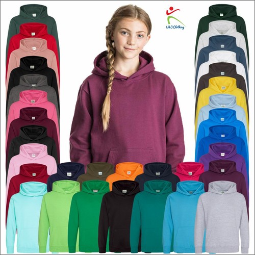 Awdis kids hoodie - plain, casual