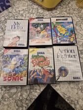 A Selection of Sega Master System Games