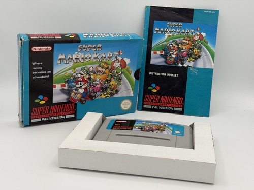 Super mario kart snes - super, |