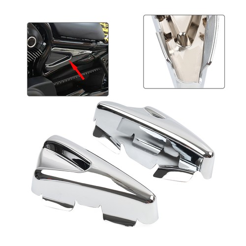 Chrome side frame tank covers - side,