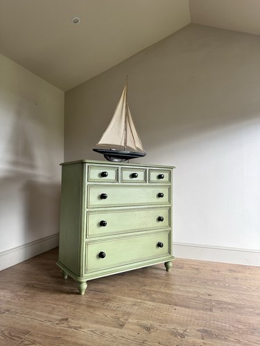 Large antique chest drawers - antique,