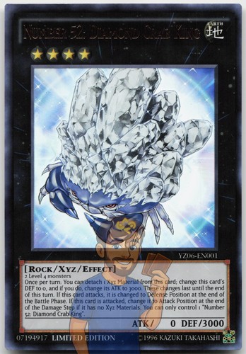 Number diamond crab king - diamond,