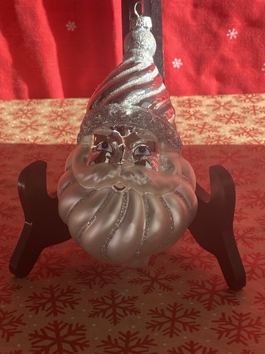 Vintage santa claus glass - vintage,