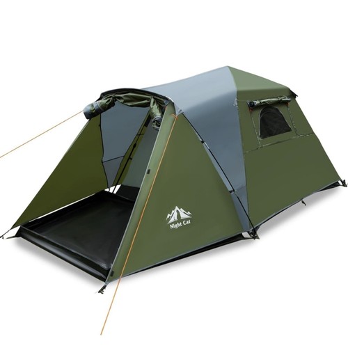 Man square tent full - man,