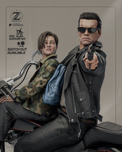 Terminator bike with john - bike,