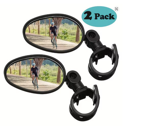 2pc bike mirror 360 - mirror, degree