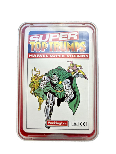 Waddingtons super top trumps - top,