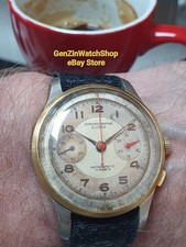 Vintage CHRONOGRAPHE SUISSE 17 Rubis Antimagnetic Watch