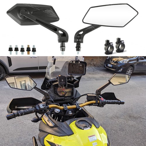Motorcycle rearview mirrors - mirrors, +