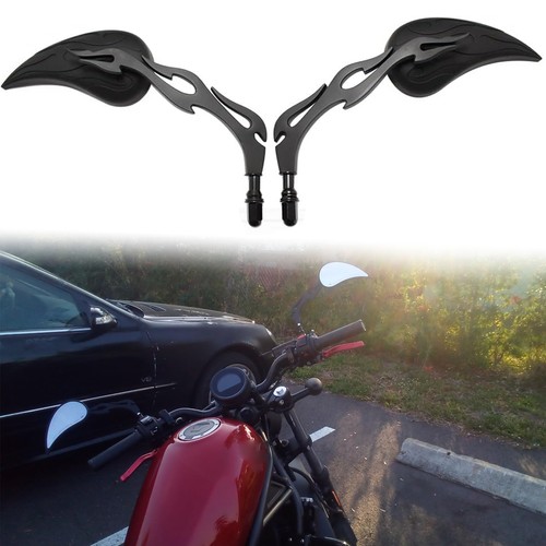 Teardrop flame mirror for - teardrop,