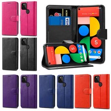 Leather Flip Wallet Case Cover