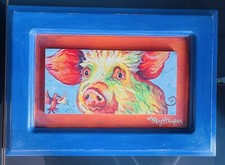 Meg Harper Framed Travertine Tile Print Rifflick The Pig