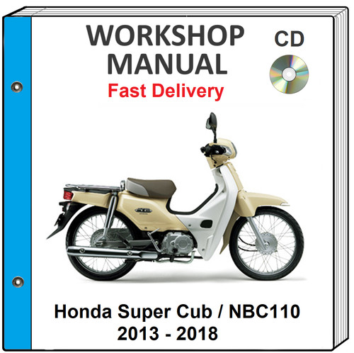 Honda super cub nbc110 2013 - nbc110,