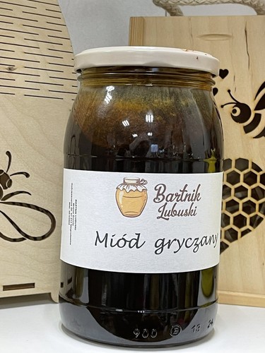 2kg miod gryczany honey - 1.2kg,