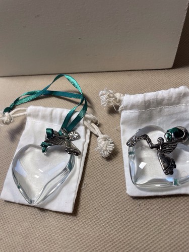 Two christmas tree ornaments - two,