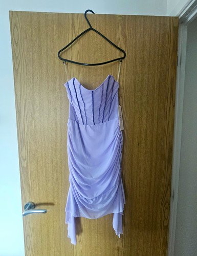 Wolf whistle purple ruched - wolf,