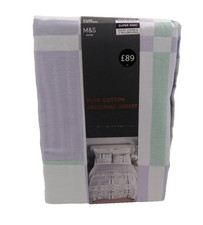 Home pure cotton jacquard - m&s,