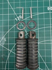 Yamaha RD250D Pillion footrests - L & R