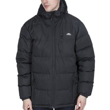 Trespass Mens Clip Outdoor Warm Winter Walking Hiking Hooded Padded Jacket Coat