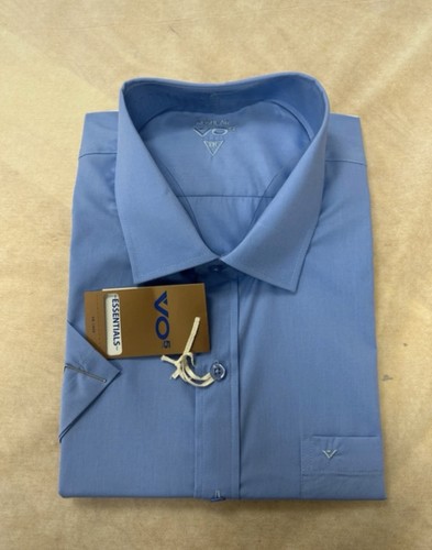 Blue short sleeve shirt - blue,