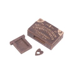 Retro mini wooden ouija board - retro,
