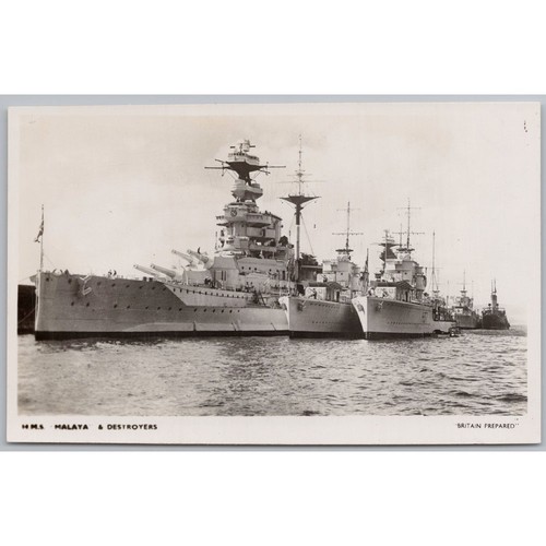 Hms malaya and - malaya, destroyers