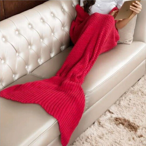 New red mermaid - mermaid, blanket