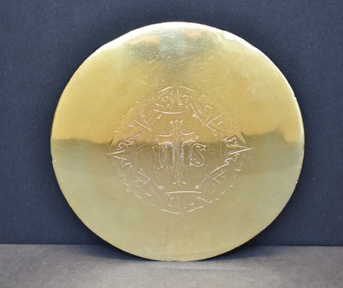 Vintage sterling silver disk - vintage,