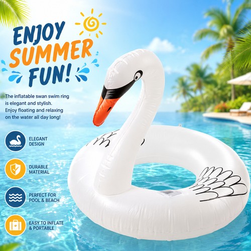 Swimming ring inflatable swim - swimming,