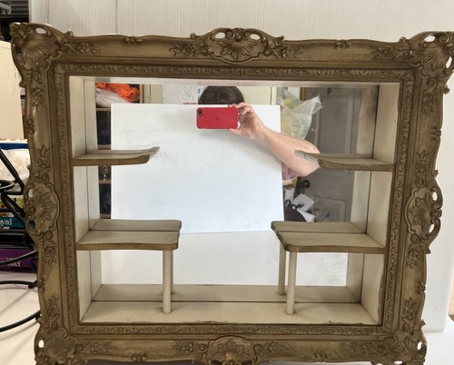 Vintage mirrored wall - wall, hanging