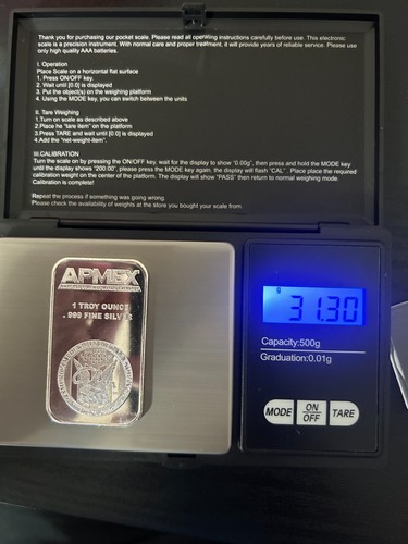 Apmex 999 fine - 999,