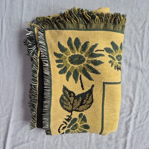 Vintage woven throw - woven,