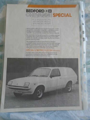 Bedford chevanne special - chevanne,